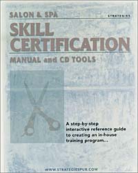 Salon & Spa Skill Certification Manual and CD Tools and increased consistency of delivery инфо 2405m.