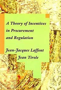 A Theory of Incentives in Procurement and Regulation Издательство: The MIT Press, 1993 г Твердый переплет, 736 стр ISBN 978-0-262-12174-3 Язык: Английский инфо 2574m.