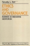 Ethics and Governance: Business as Mediating Institution Издательство: Oxford University Press, 2001 г Твердый переплет, 320 стр ISBN 0195137604 инфо 3333m.